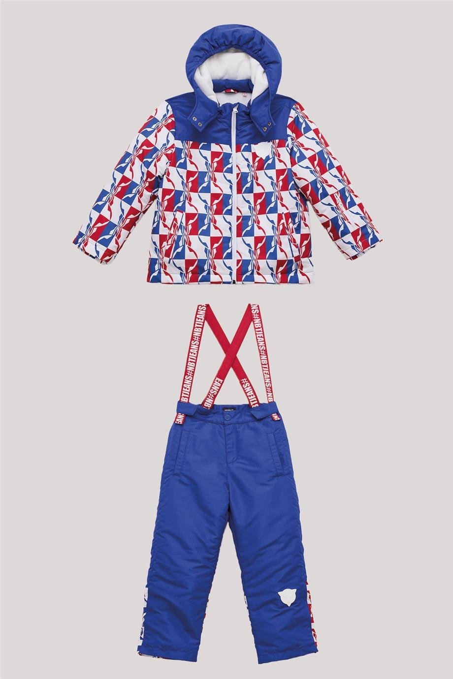 Nebbati Erkek Çocuk Desenli Takım