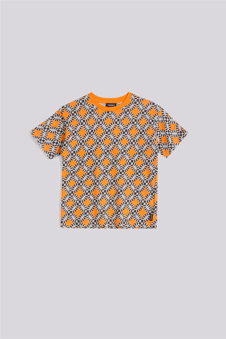 Nebbati Erkek Çocuk Desenli TshirtNebbati Erkek Çocuk Desenli Tshirt