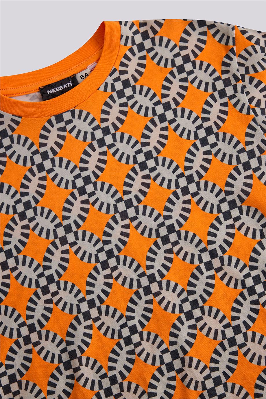 Nebbati Erkek Çocuk Desenli TshirtNebbati Erkek Çocuk Desenli Tshirt