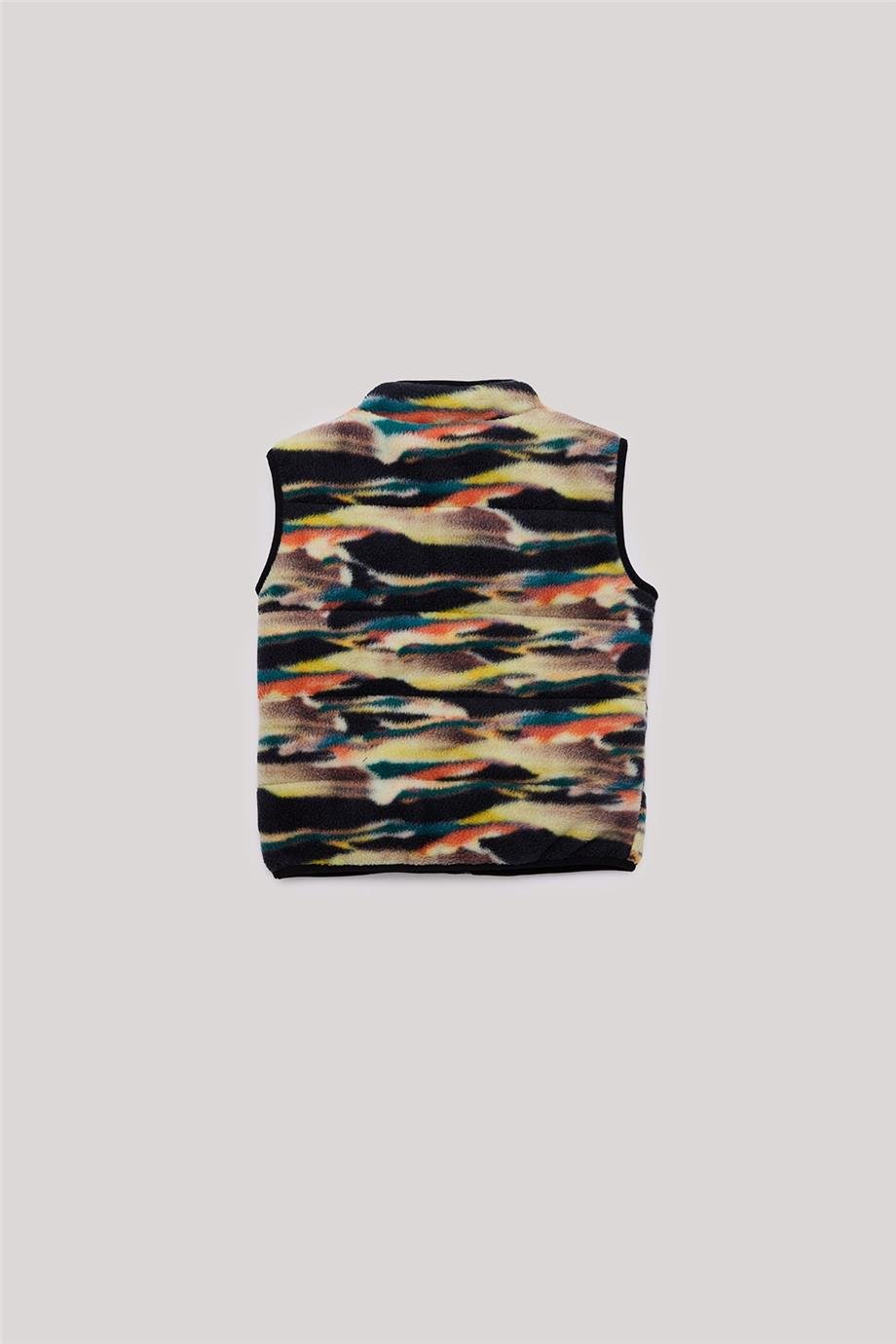 Nebbati Erkek Çocuk Desenli Yelek