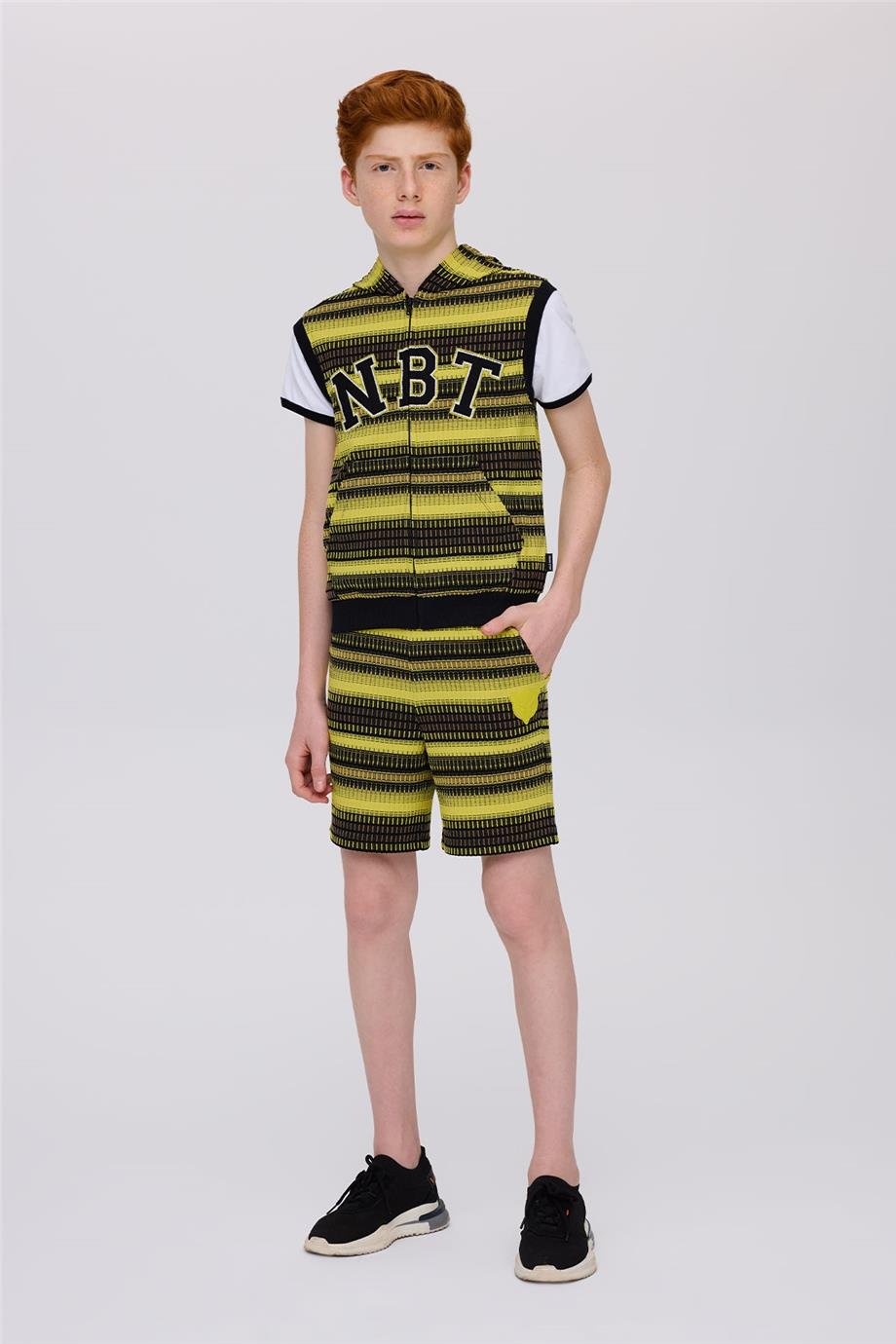 Nebbati Erkek Çocuk Desenli YelekNebbati Erkek Çocuk Desenli Yelek