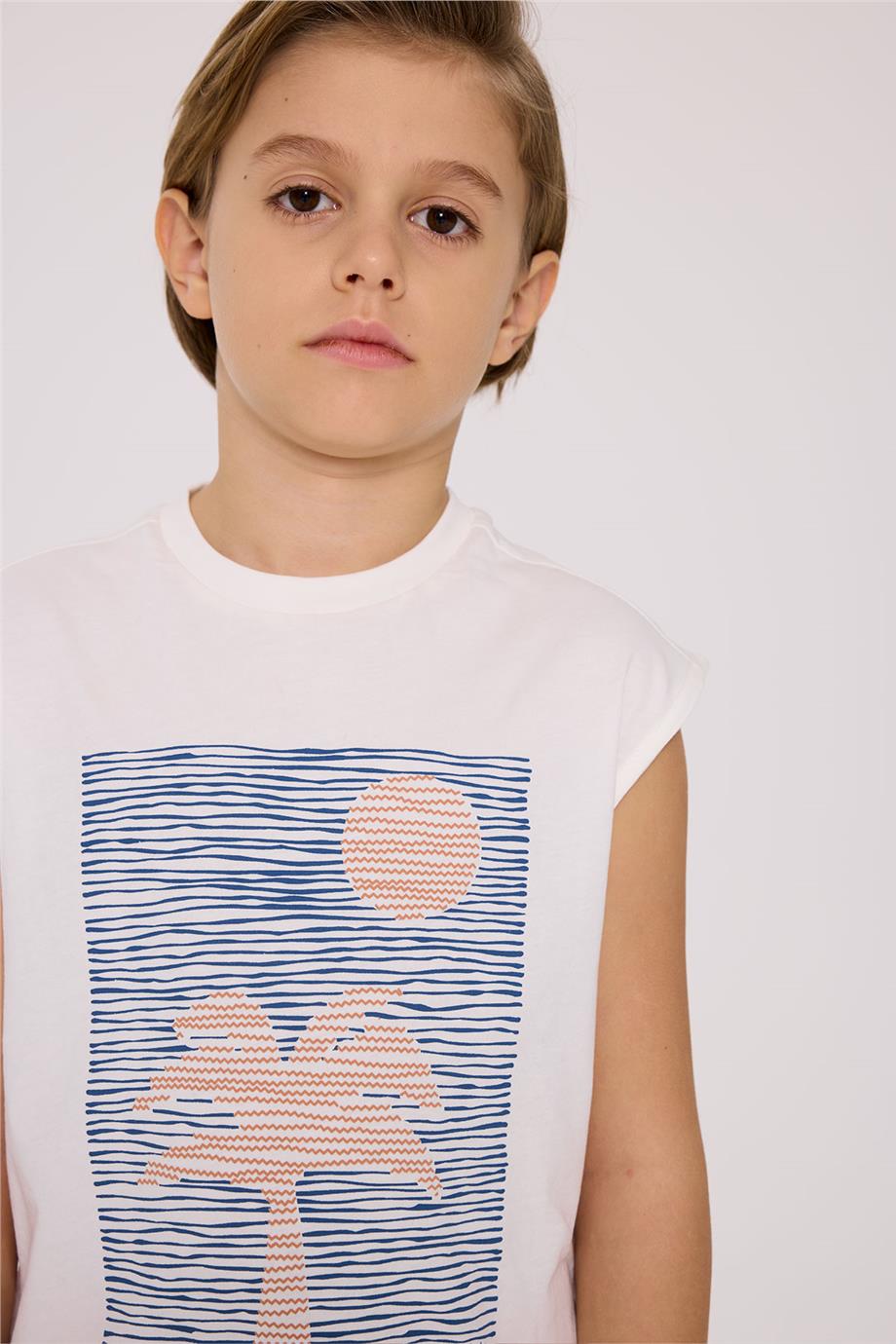 Nebbati Erkek Çocuk Ekru AtletNebbati Erkek Çocuk Ekru Atlet