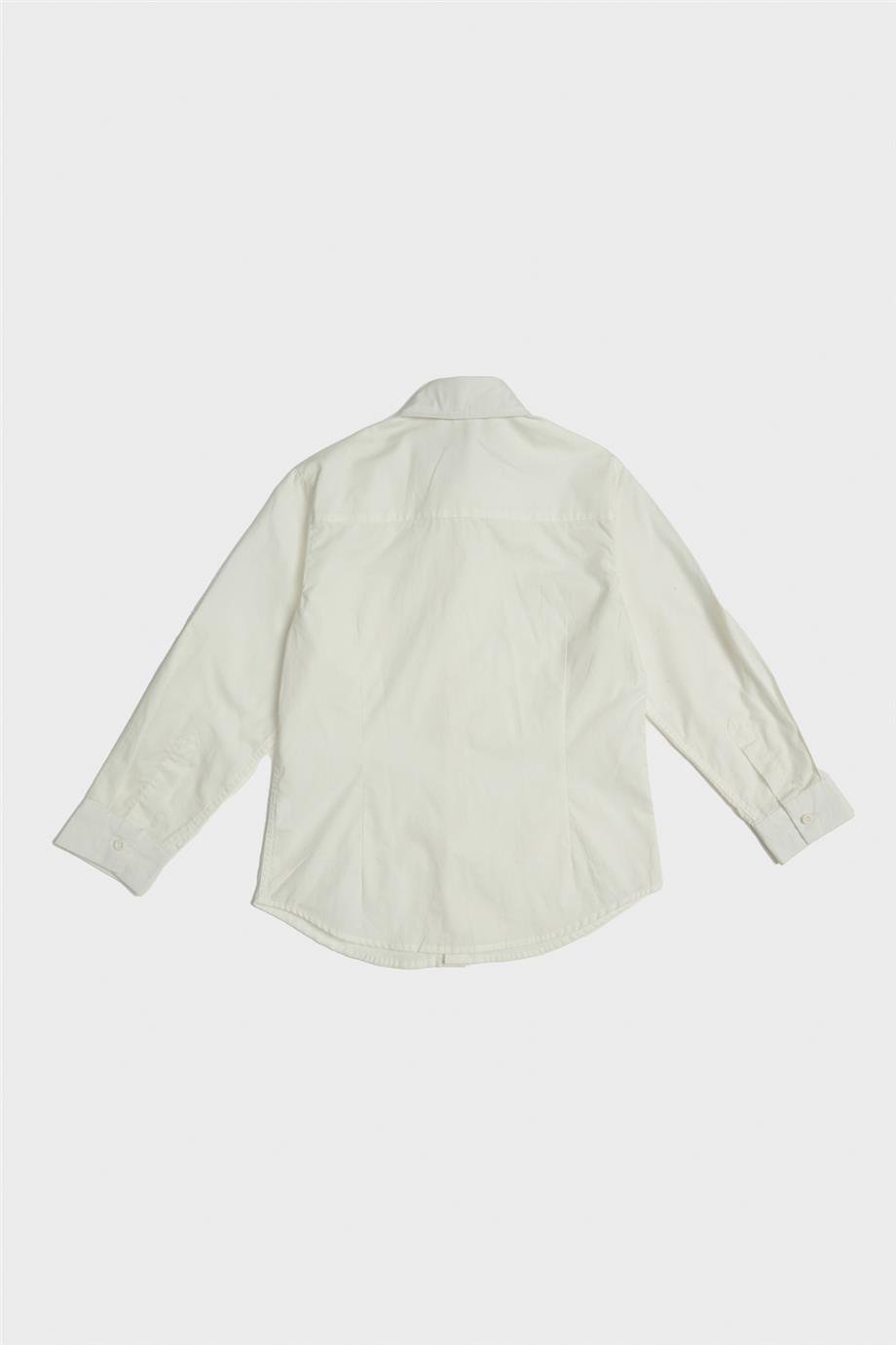 Nebbati Erkek Çocuk Ekru Gömlek