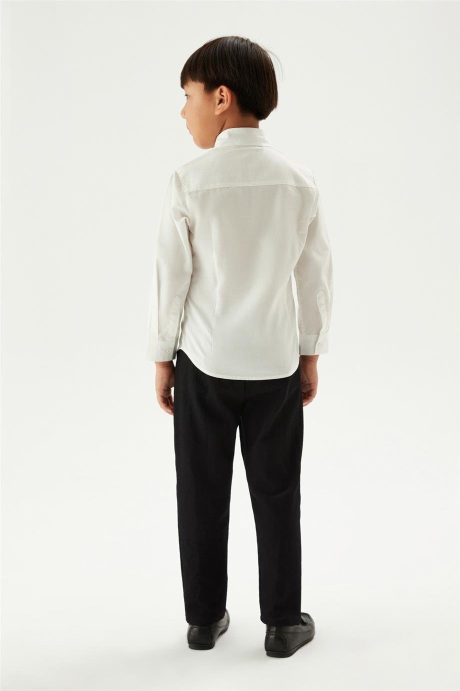 Nebbati Erkek Çocuk Ekru Gömlek