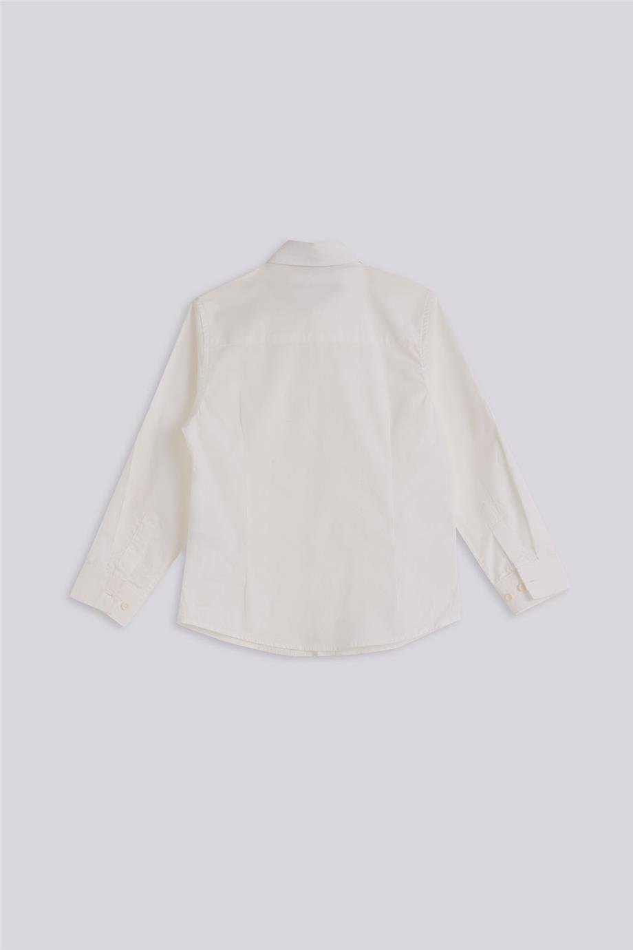 Nebbati Erkek Çocuk Ekru GömlekNebbati Erkek Çocuk Ekru Gömlek