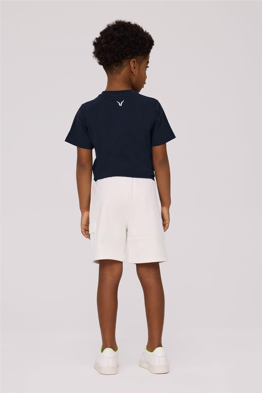 Nebbati Erkek Çocuk Ekru ŞortNebbati Erkek Çocuk Ekru Şort