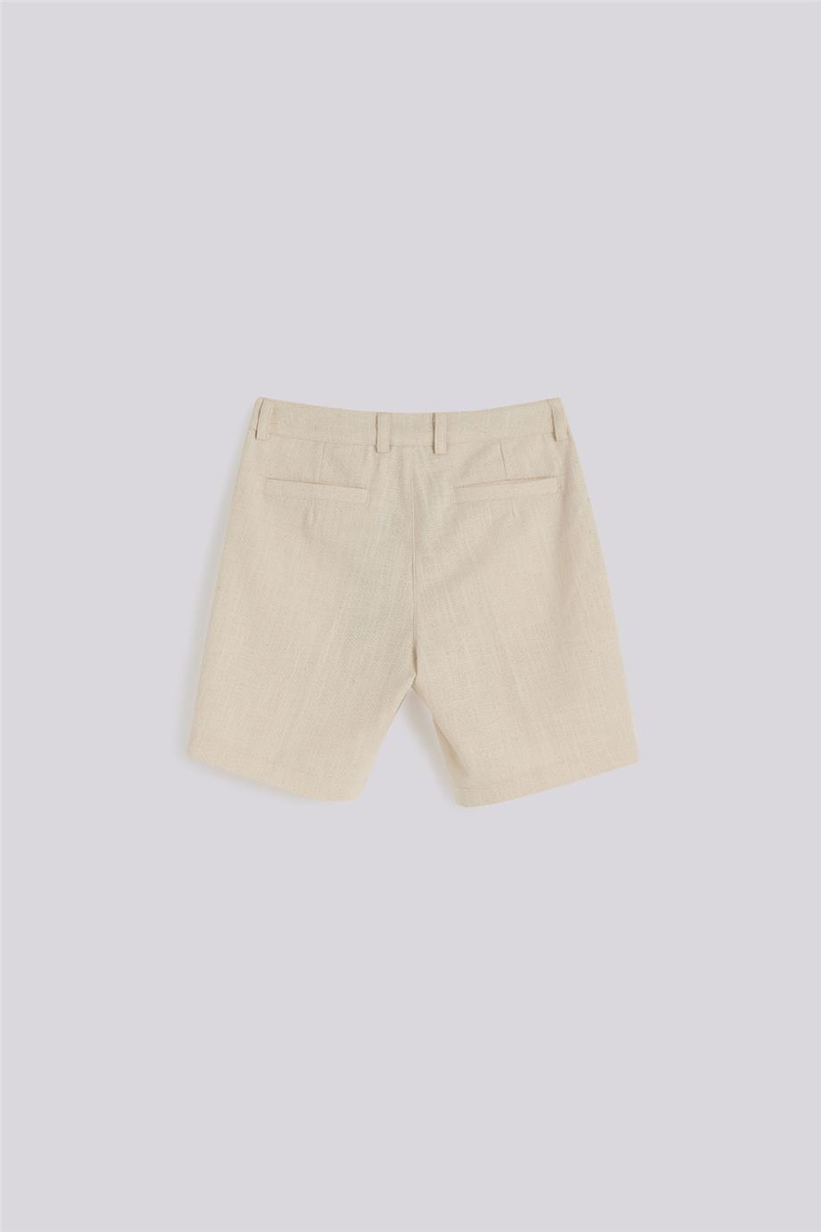 Nebbati Boy Ecru ShortsNebbati Boy Ecru Shorts