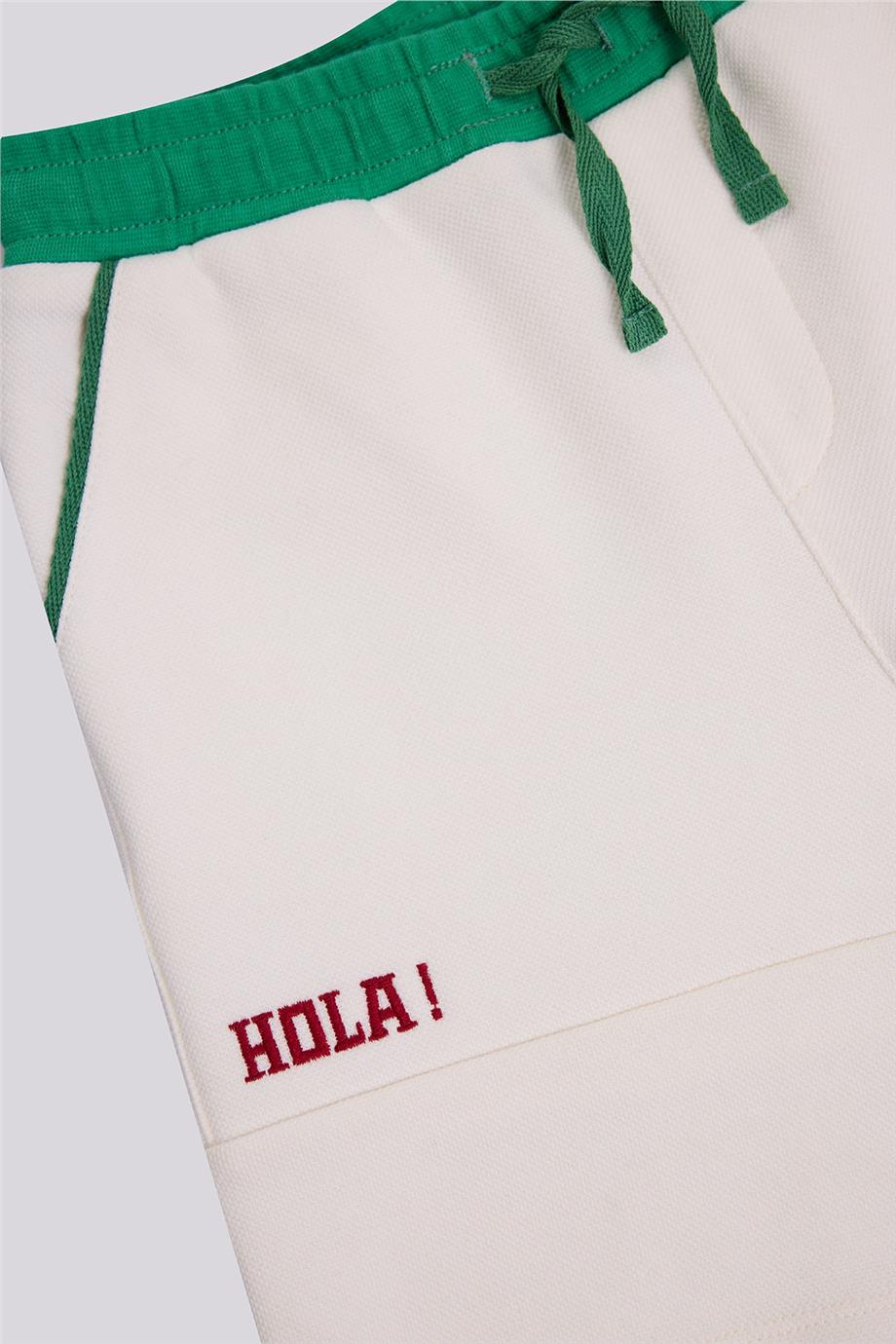 Nebbati Erkek Çocuk Ekru ŞortNebbati Erkek Çocuk Ekru Şort