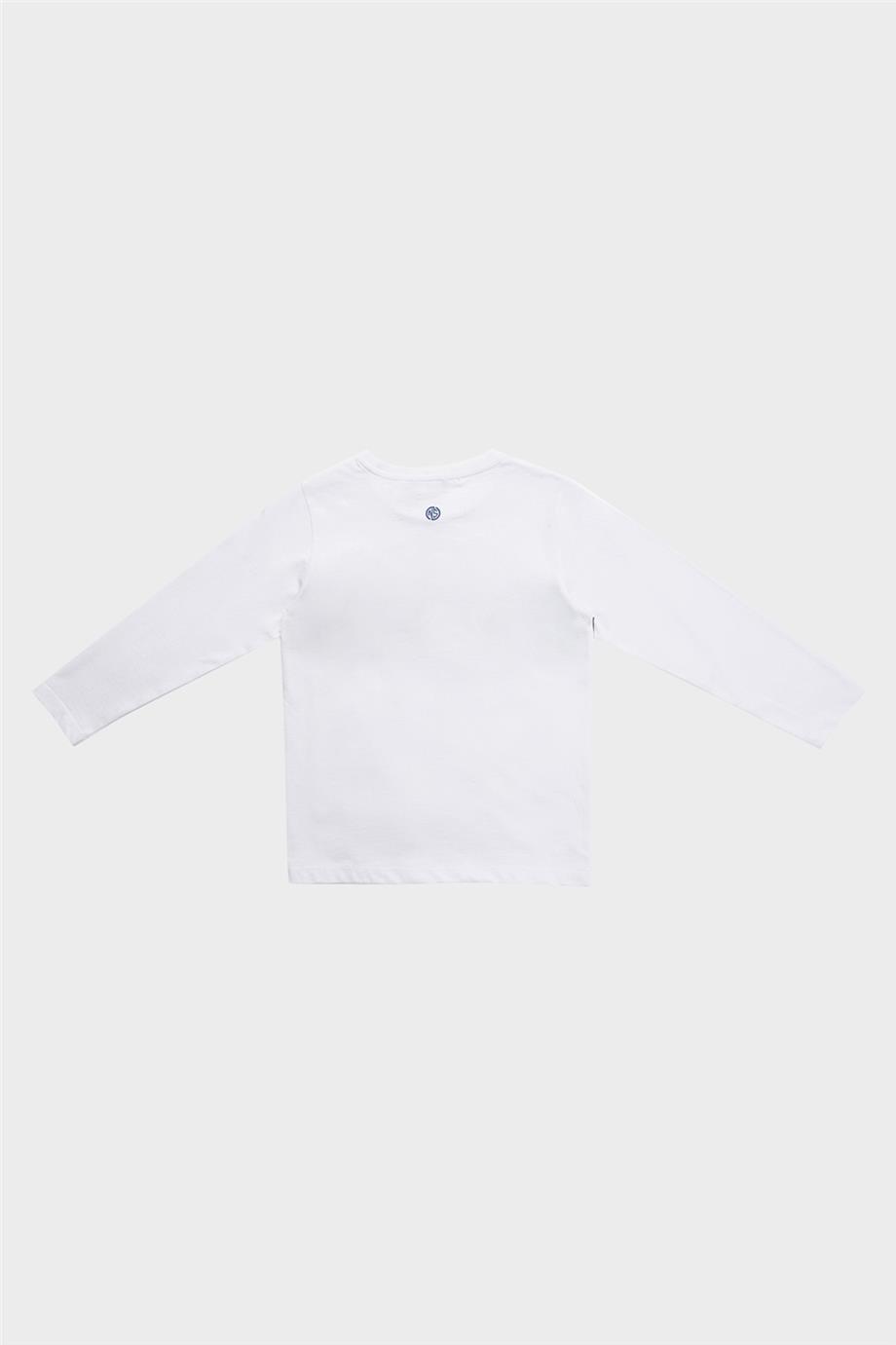 Nebbati Erkek Çocuk Ekru T-Shirt