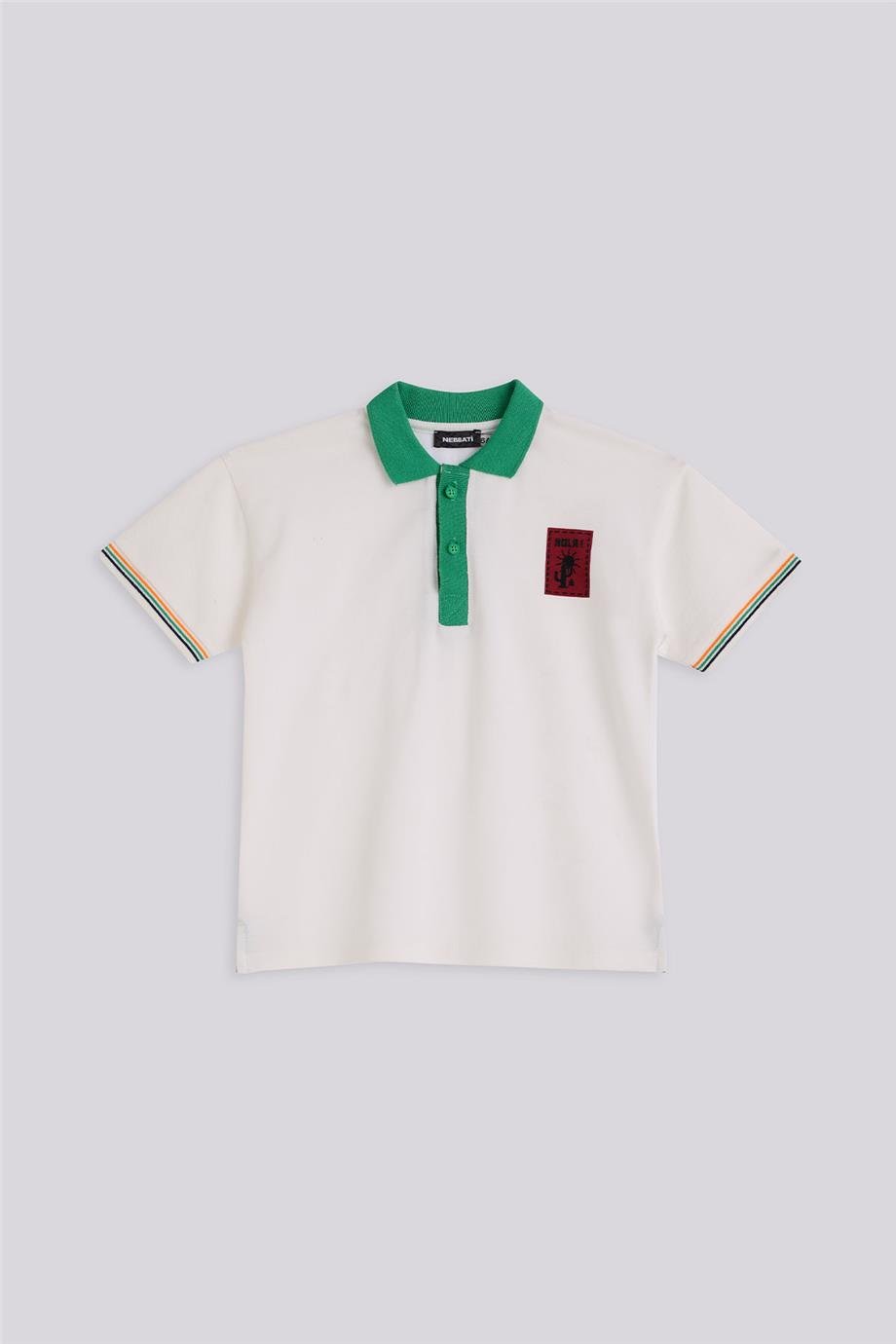 Nebbati Erkek Çocuk Ekru TshirtNebbati Erkek Çocuk Ekru Tshirt