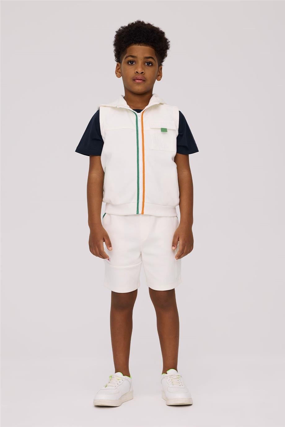 Nebbati Erkek Çocuk Ekru YelekNebbati Erkek Çocuk Ekru Yelek