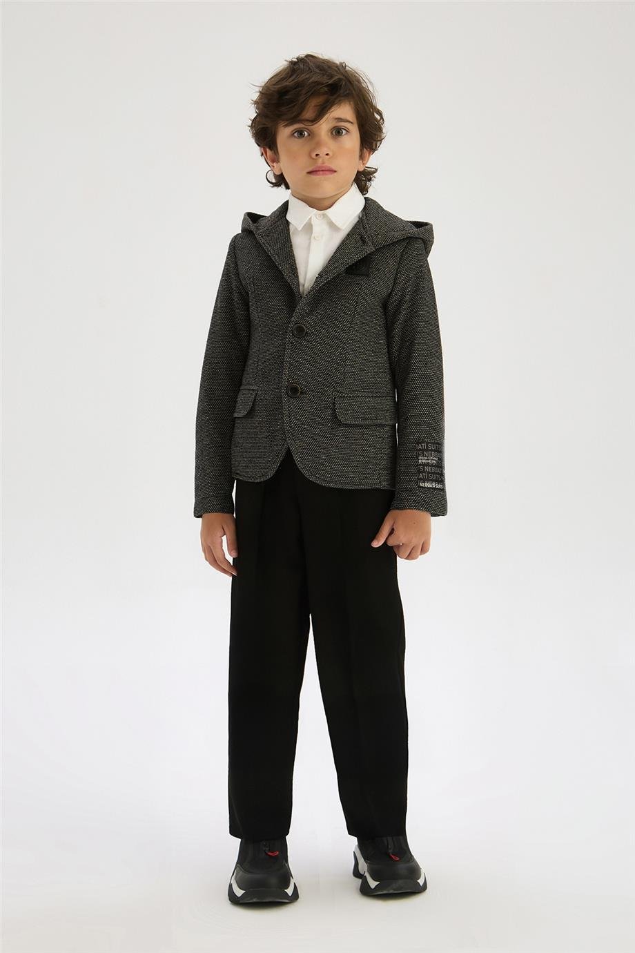 Nebbati Erkek Çocuk Gri CeketNebbati Erkek Çocuk Gri Ceket