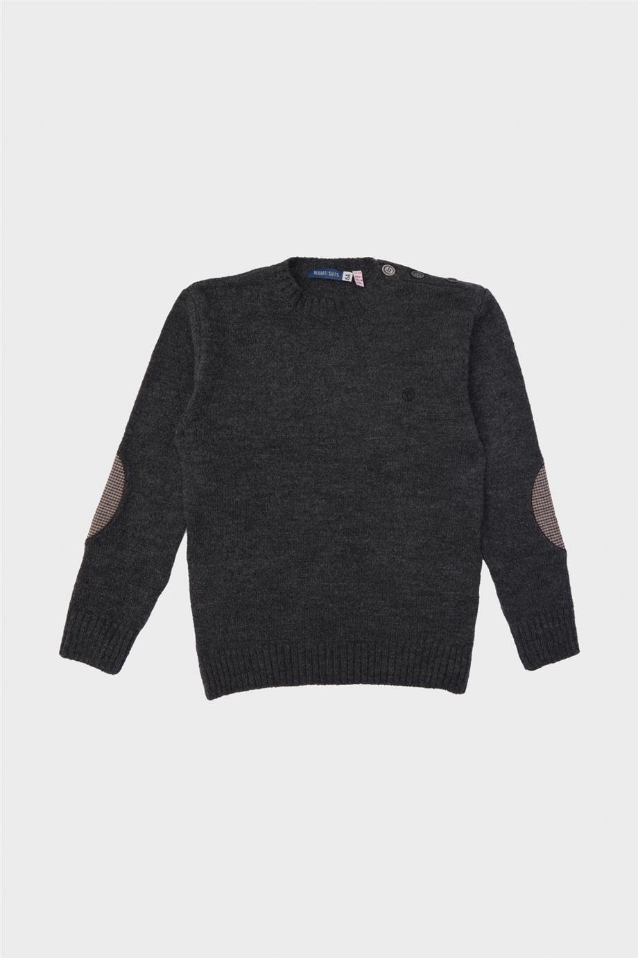 Nebbati Erkek Çocuk Gri Kazak