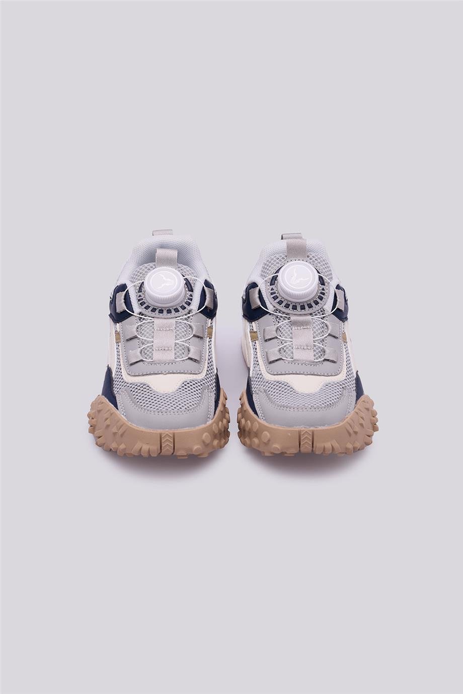 Nebbati Boy Grey Melange ShoesNebbati Boy Grey Melange Shoes