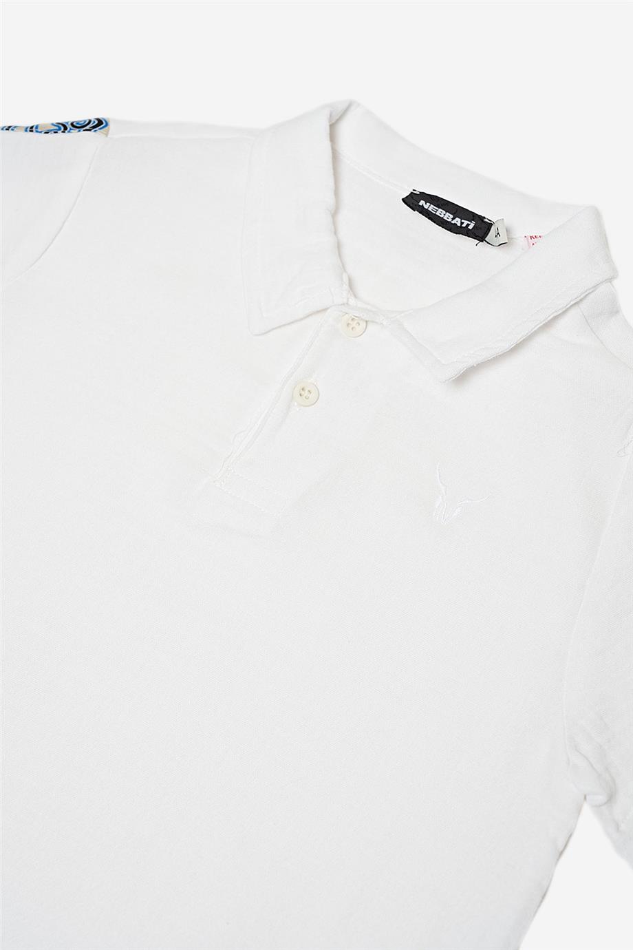 Nebbati Erkek Çocuk Gri T-Shirt