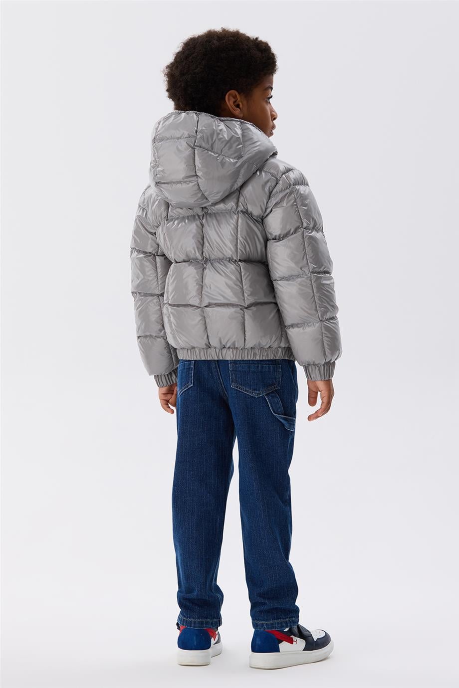 Nebbati Erkek Çocuk Gümüş MontNebbati Erkek Çocuk Gümüş Mont