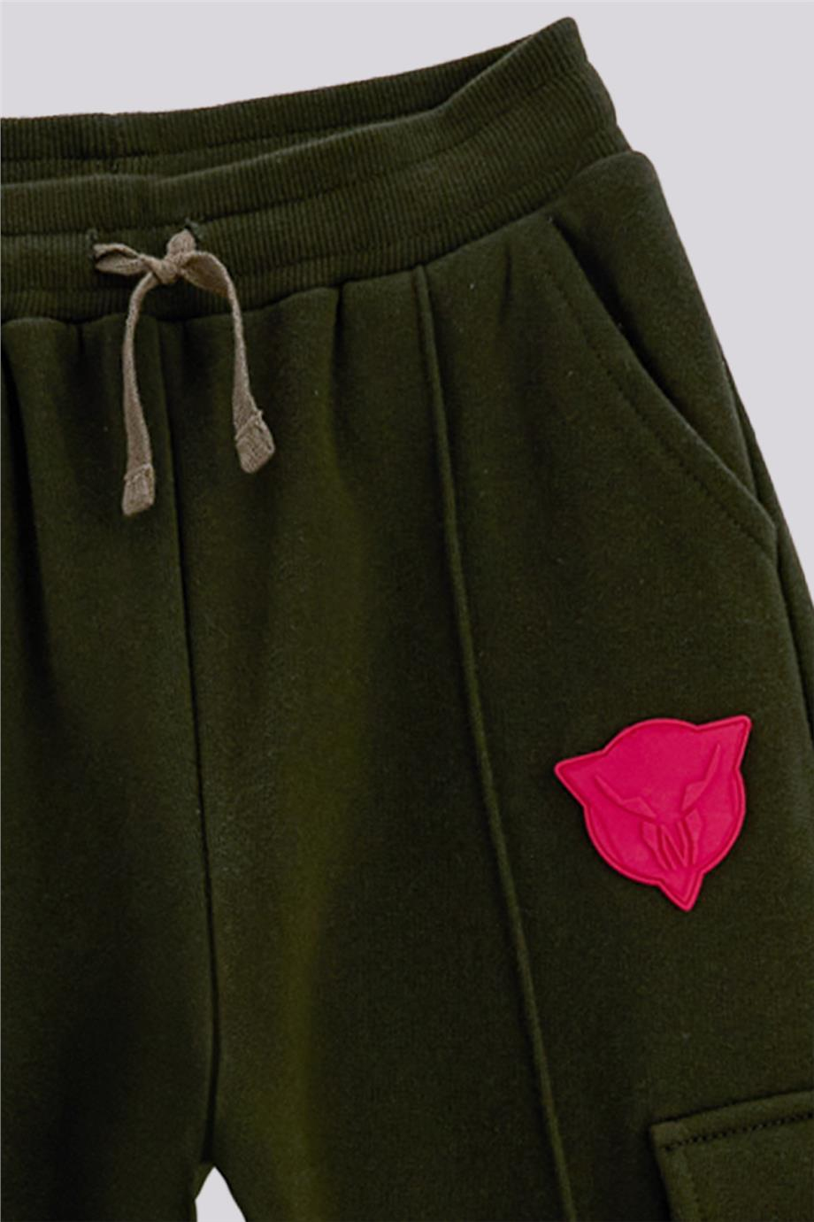 Nebbati Erkek Çocuk Haki Eşofman AltıNebbati Erkek Çocuk Haki Eşofman Altı