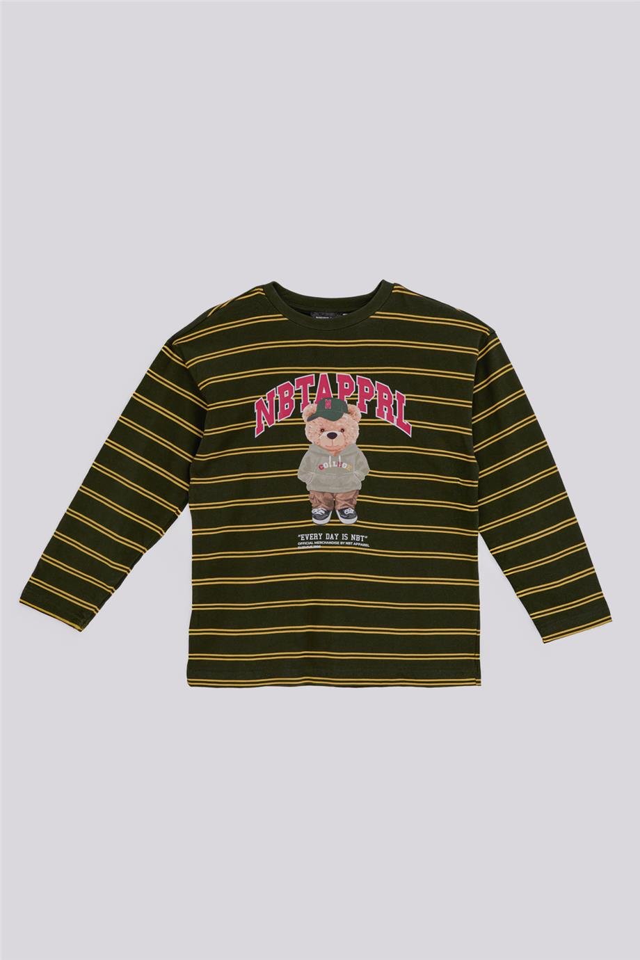 Nebbati Erkek Çocuk Haki TshirtNebbati Erkek Çocuk Haki Tshirt