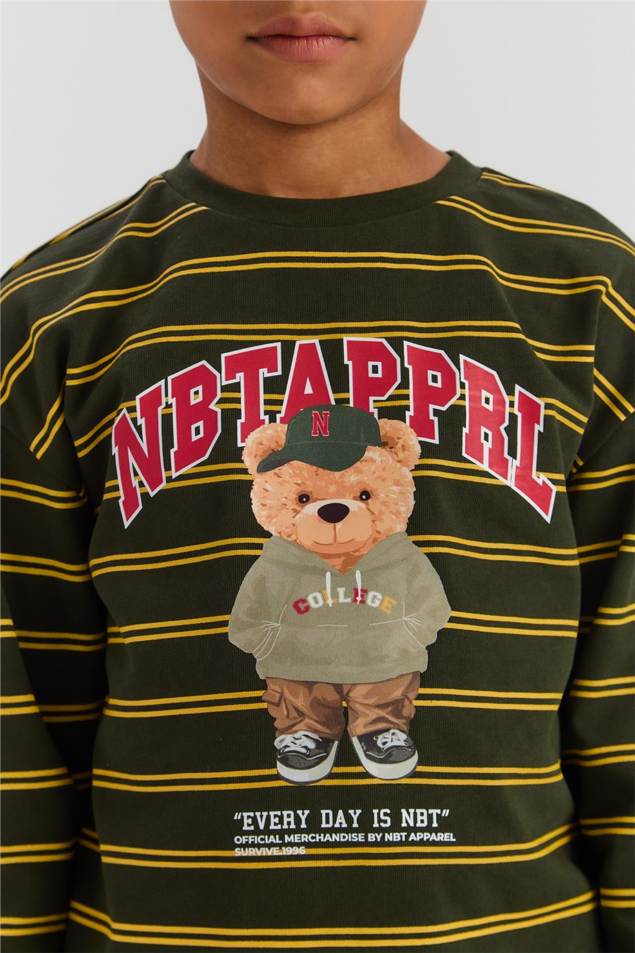 Nebbati Erkek Çocuk Haki TshirtNebbati Erkek Çocuk Haki Tshirt