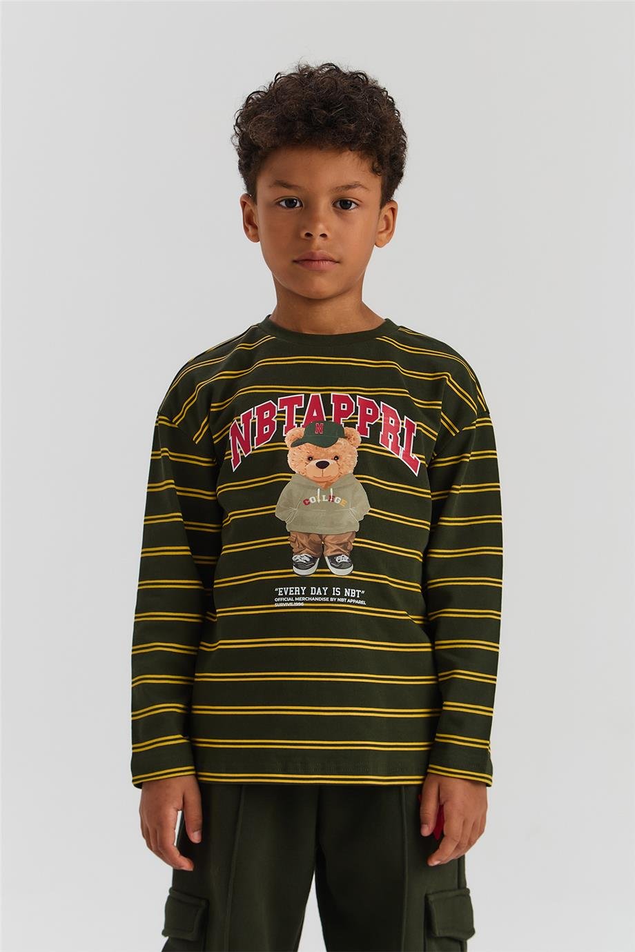 Nebbati Erkek Çocuk Haki TshirtNebbati Erkek Çocuk Haki Tshirt