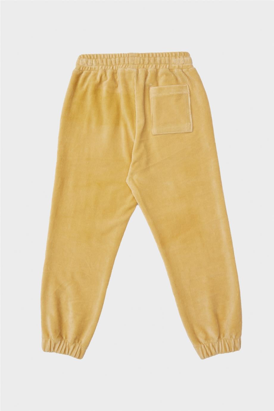 Nebbati Erkek Çocuk Hardal Eşofman Altı