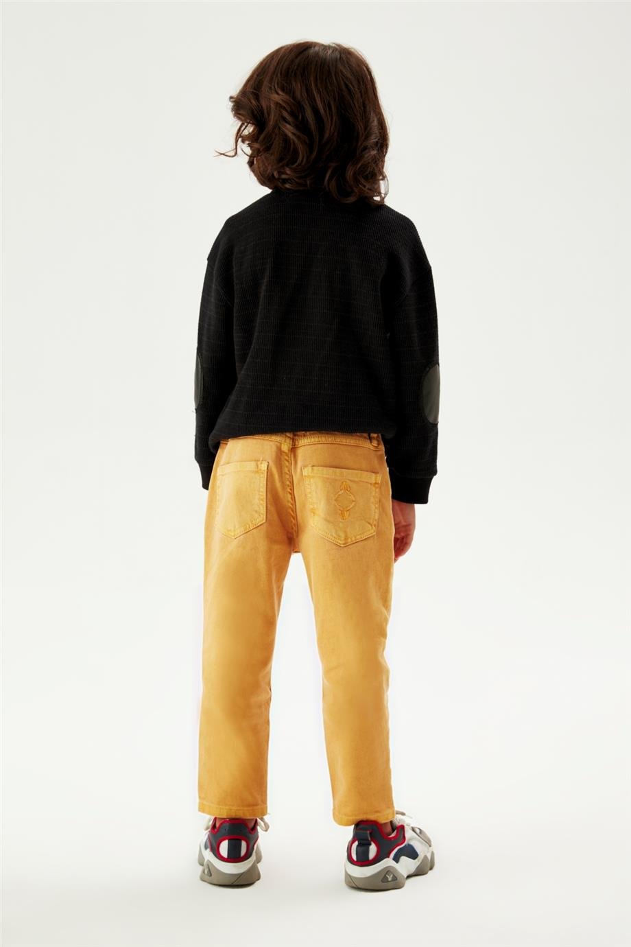 Nebbati Erkek Çocuk Hardal Pantolon