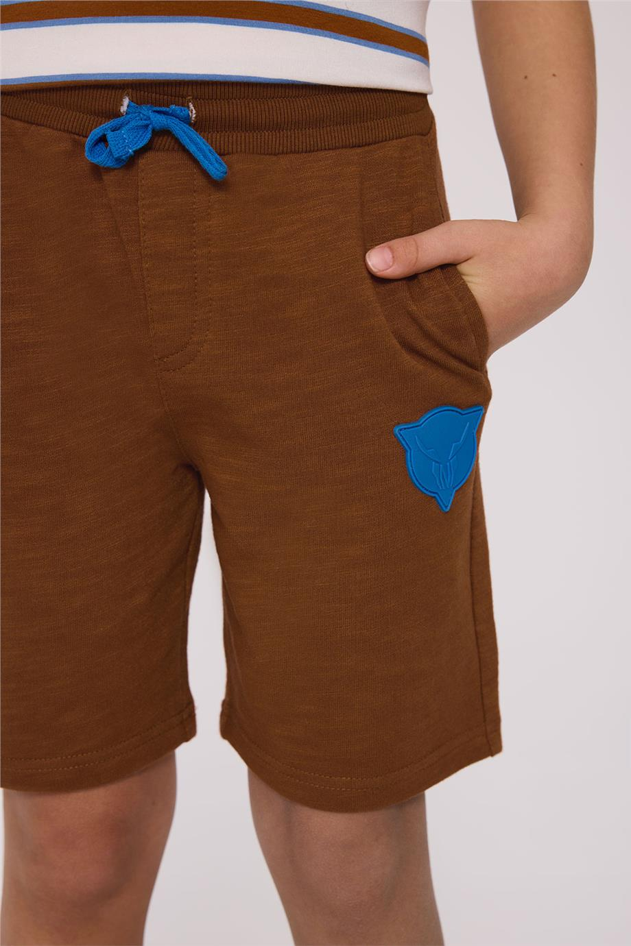 Nebbati Erkek Çocuk Kahverengi ŞortNebbati Erkek Çocuk Kahverengi Şort
