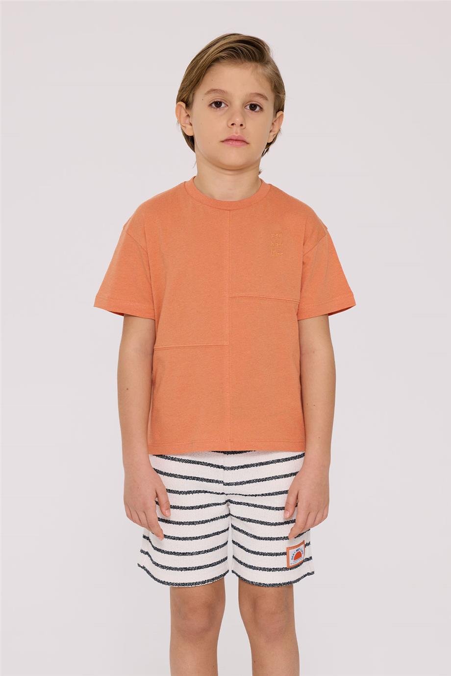 Nebbati Erkek Çocuk Kiremit TshirtNebbati Erkek Çocuk Kiremit Tshirt