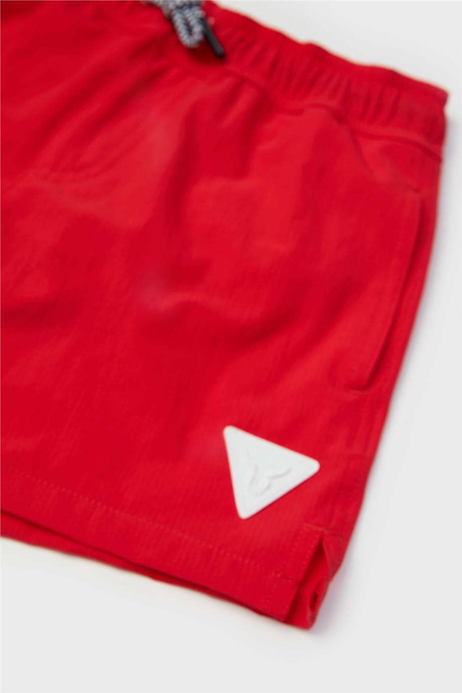 Nebbati Erkek Çocuk Kırmızı Şort