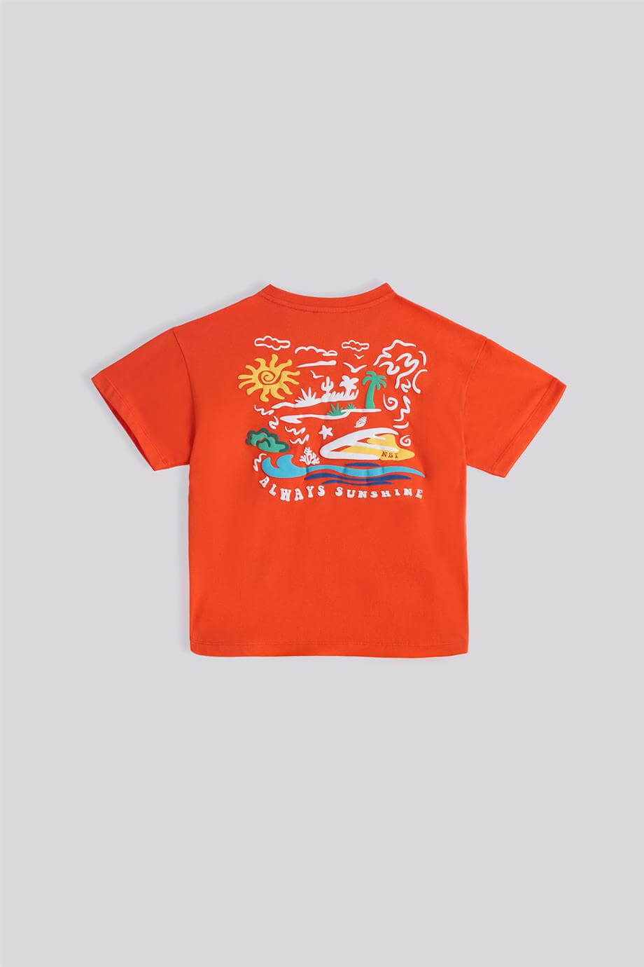 Nebbati Boy Red TshirtNebbati Boy Red Tshirt