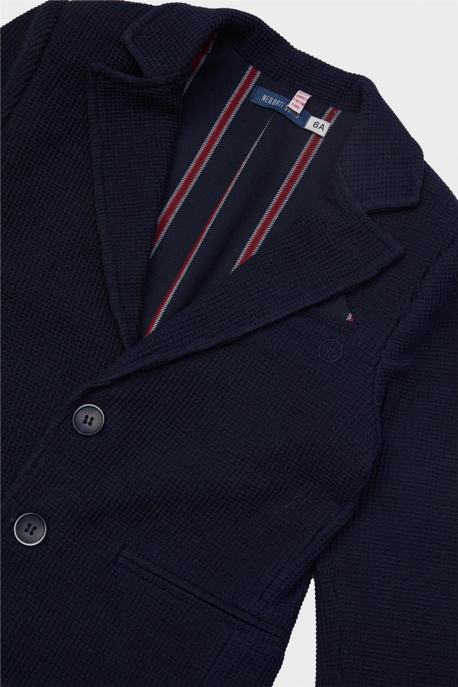 Nebbati Erkek Çocuk Lacivert Ceket