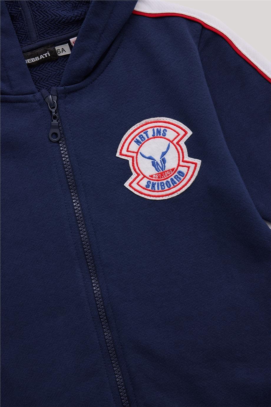 Nebbati Erkek Çocuk Lacivert Eşofman Üstü