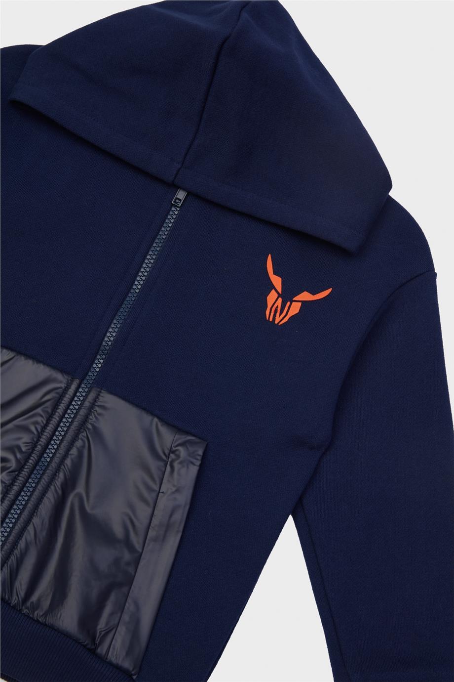 Nebbati Erkek Çocuk Lacivert Eşofman Üstü