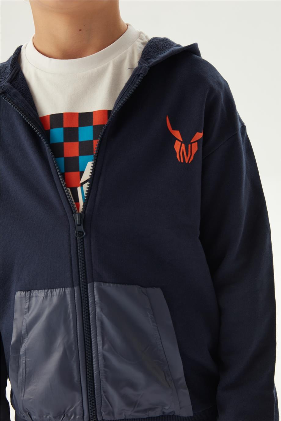 Nebbati Erkek Çocuk Lacivert Eşofman Üstü