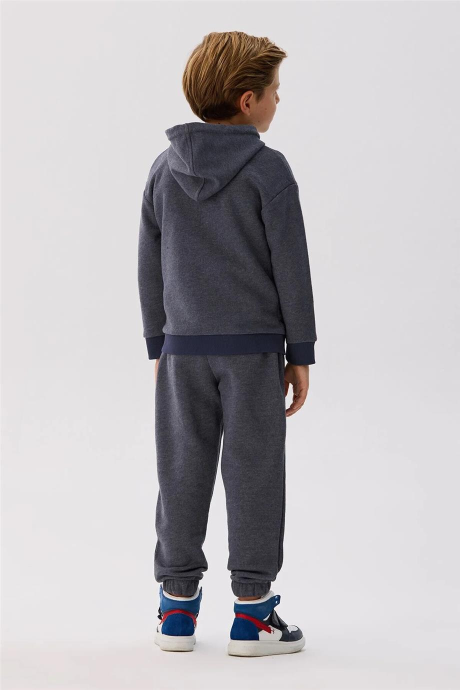 Nebbati Erkek Çocuk Lacivert Eşofman Üstü