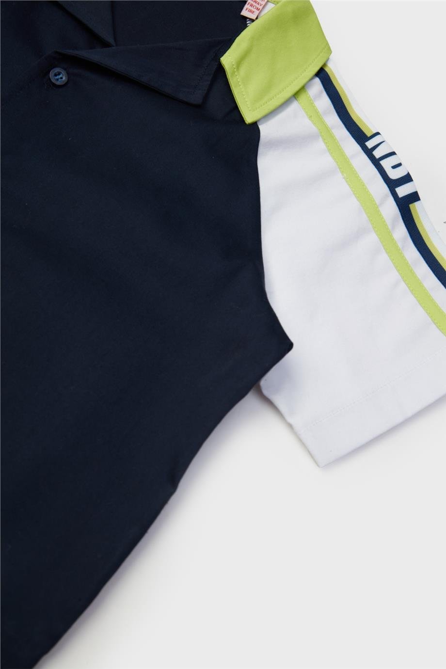 Nebbati Erkek Çocuk Lacivert Gömlek