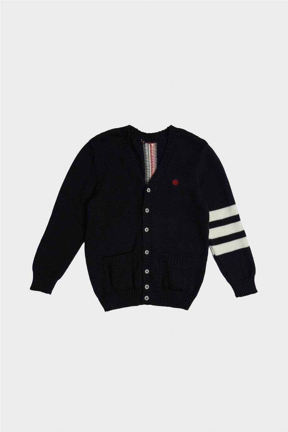 Nebbati Erkek Çocuk Lacivert Hırka