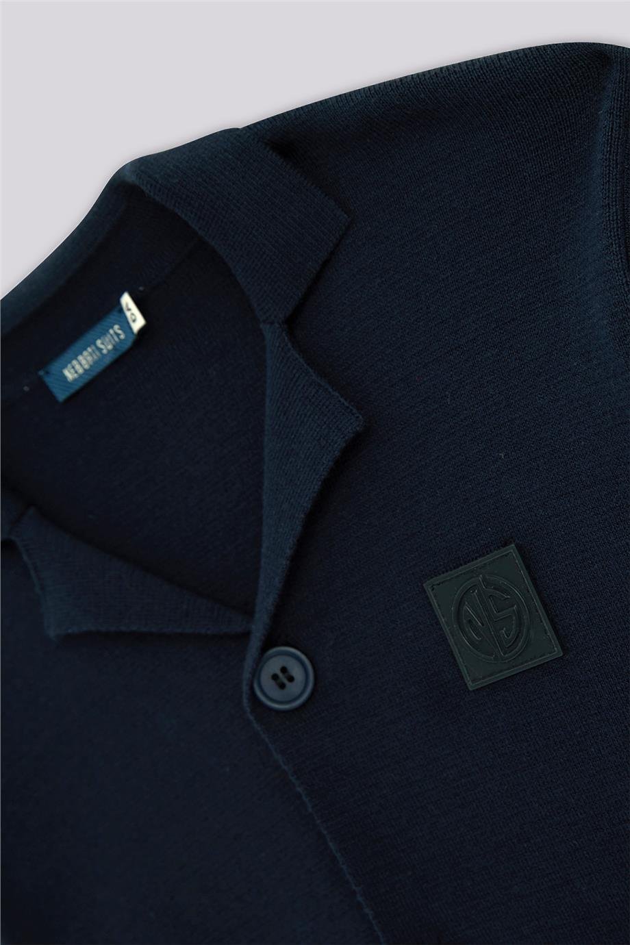 Nebbati Boy Navy Blue CardiganNebbati Boy Navy Blue Cardigan