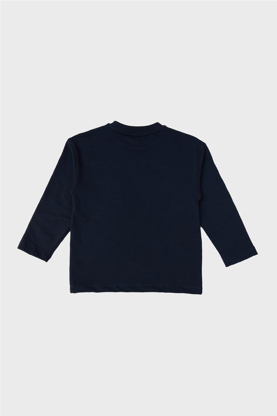 Nebbati Erkek Çocuk Lacivert Sweatshirt