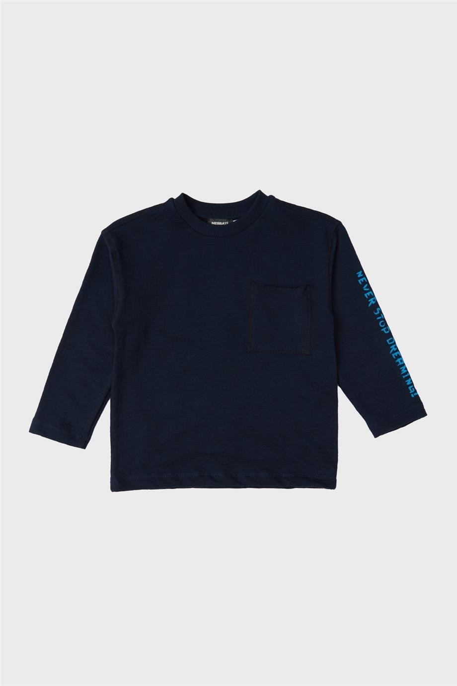 Nebbati Erkek Çocuk Lacivert Sweatshirt