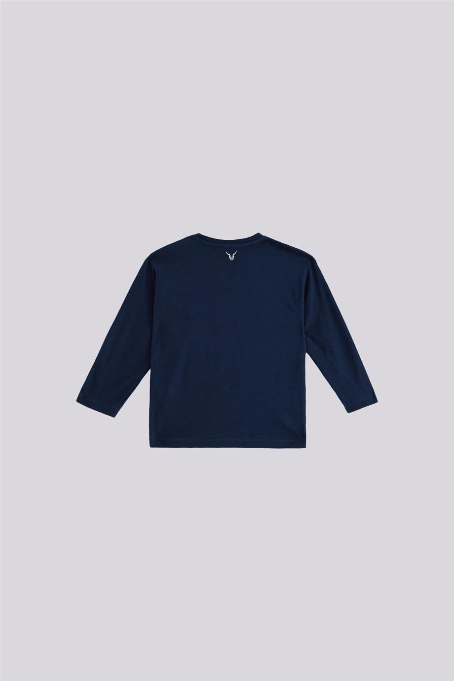 Nebbati Boy Navy Blue TshirtNebbati Boy Navy Blue Tshirt