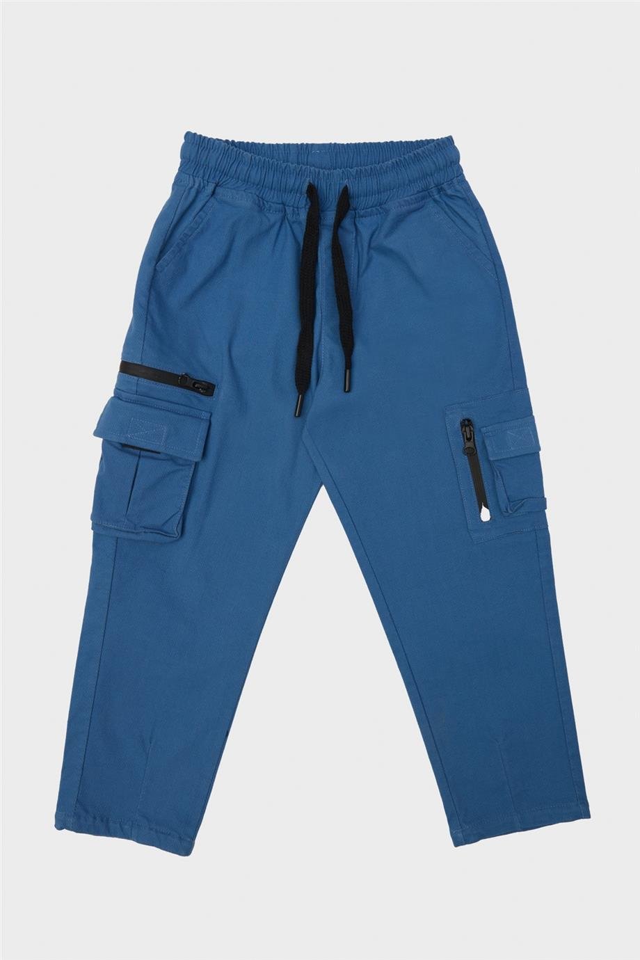 Nebbati Erkek Çocuk Mavi Eşofman Altı