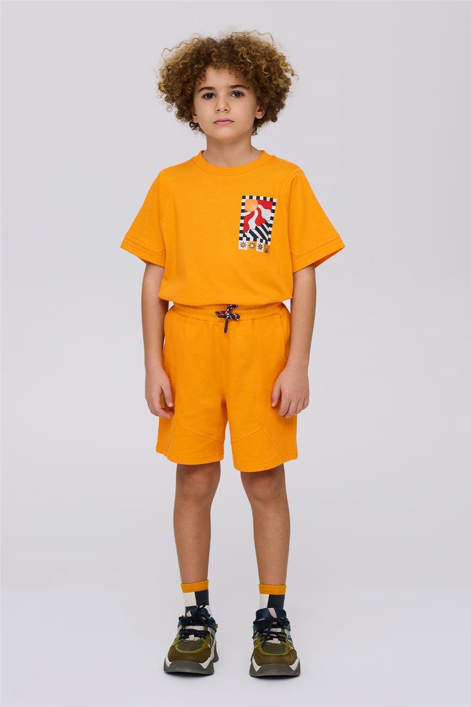 Nebbati Erkek Çocuk Oranj ŞortNebbati Erkek Çocuk Oranj Şort