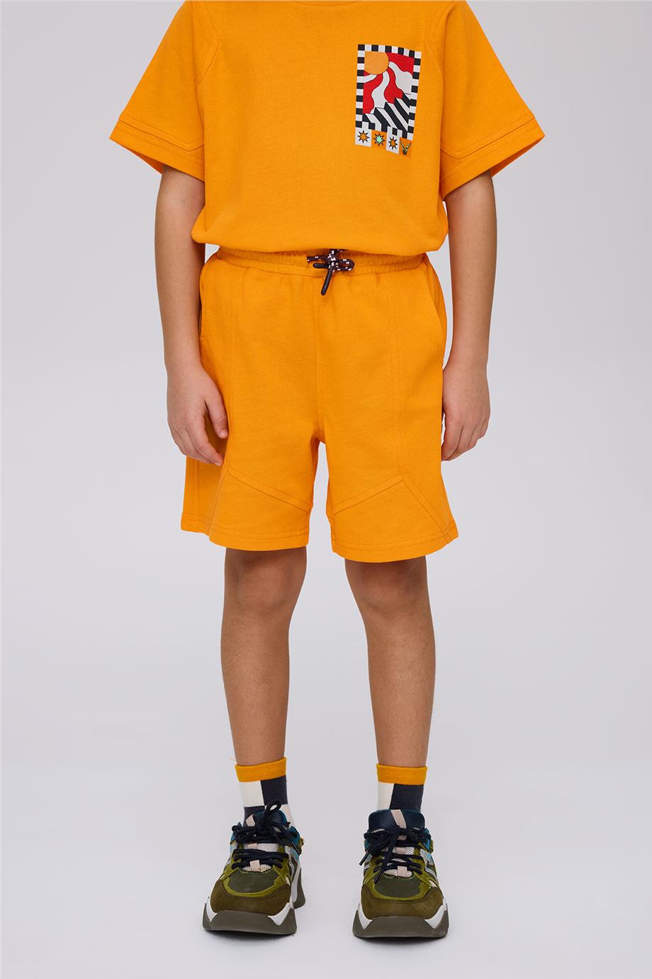 Nebbati Erkek Çocuk Oranj ŞortNebbati Erkek Çocuk Oranj Şort