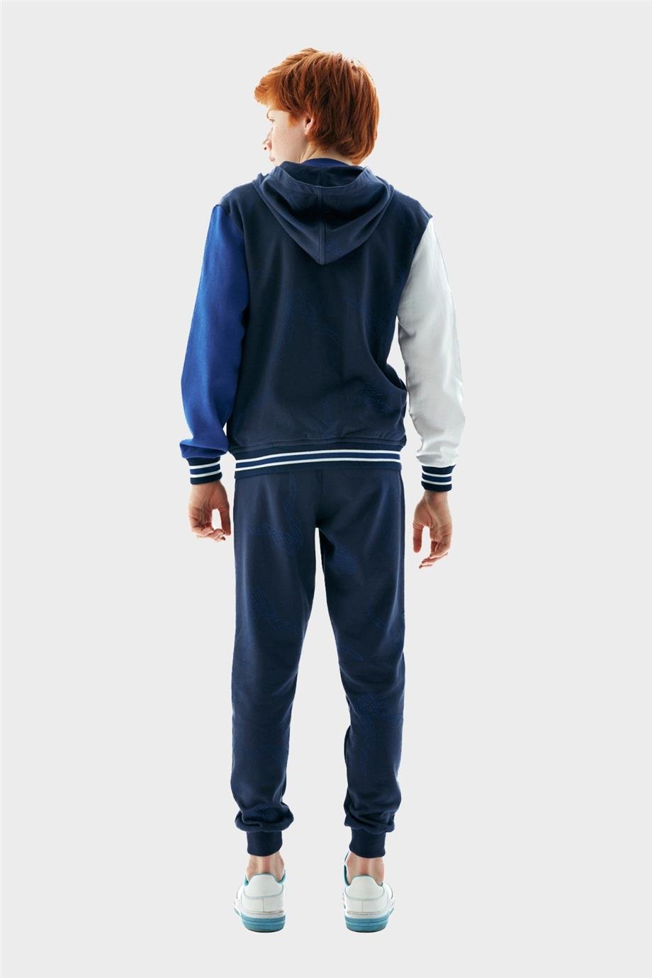 Nebbati Erkek Çocuk Renkli Eşofman Üstü