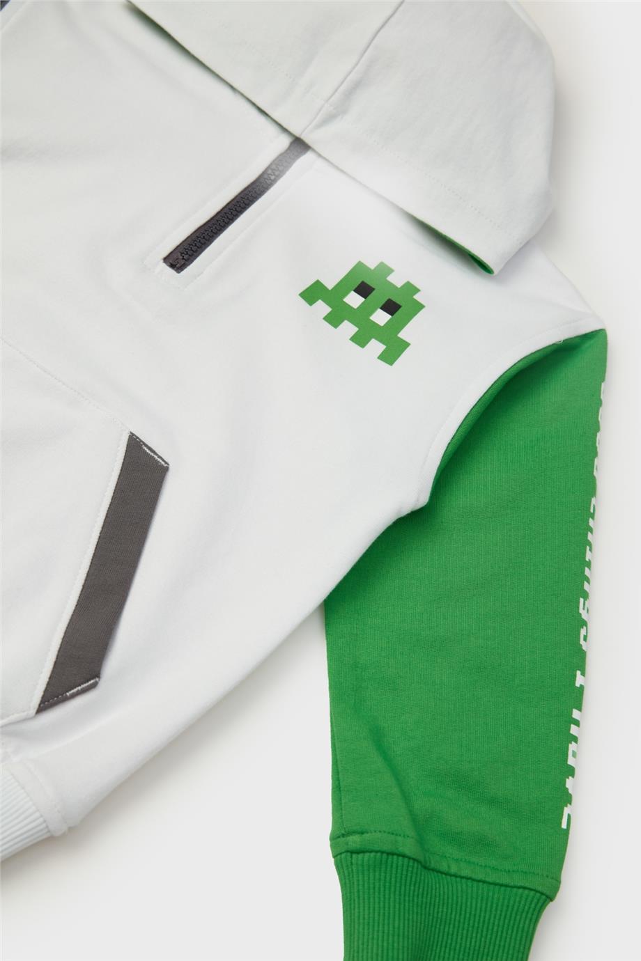 Nebbati Erkek Çocuk Renkli Sweatshirt