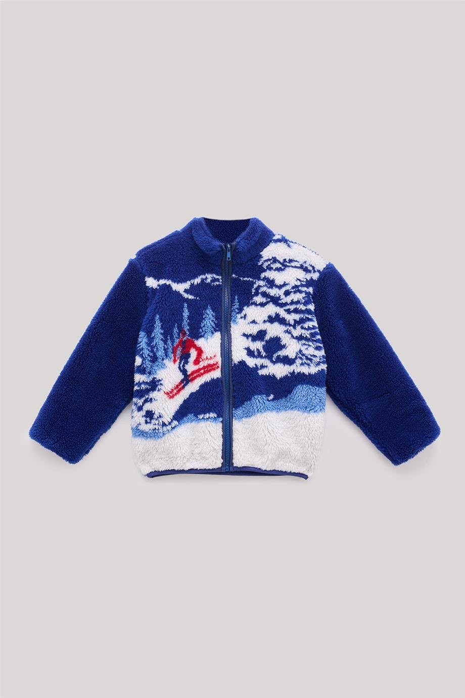 Nebbati Erkek Çocuk Saks Ceket