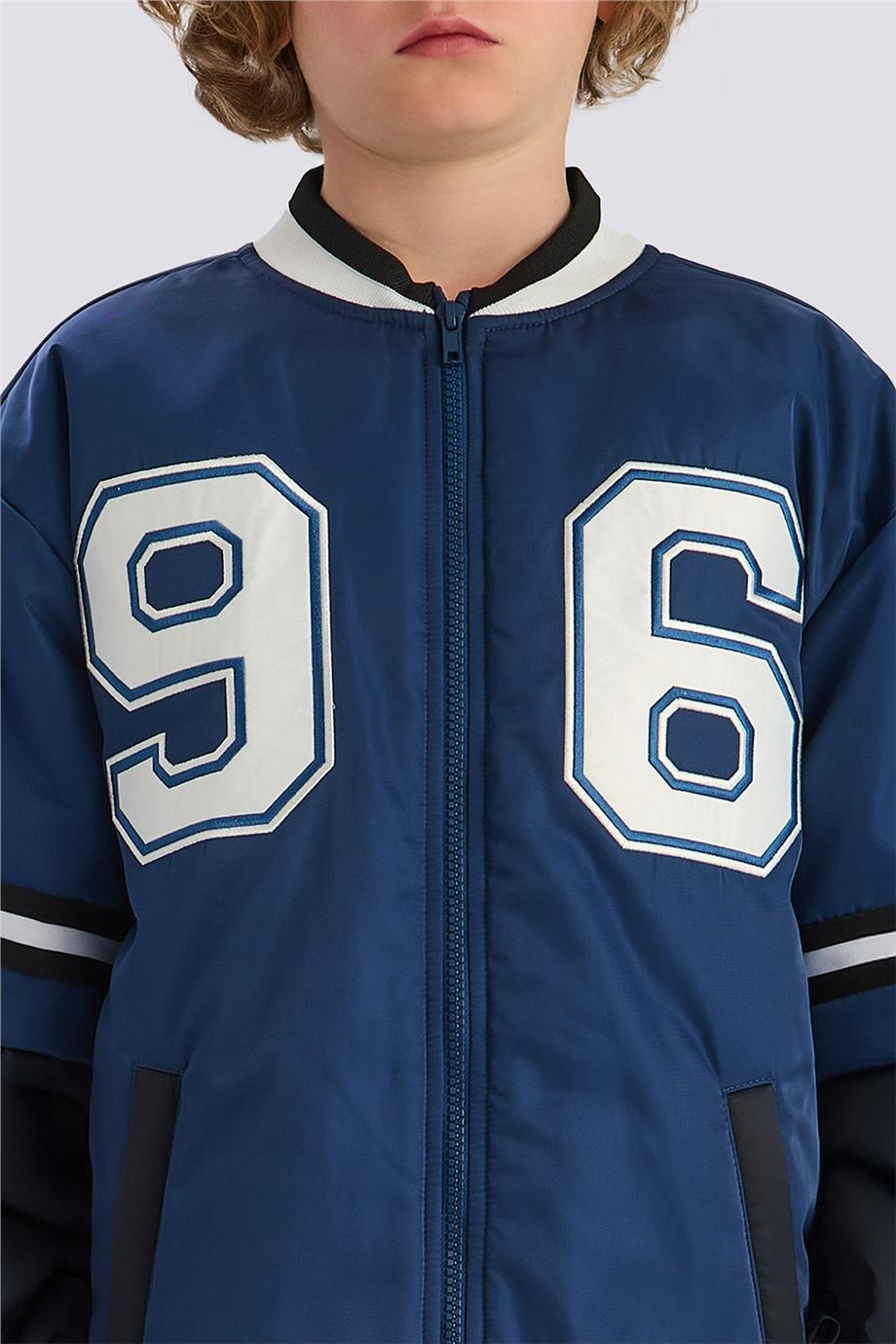 Nebbati Erkek Çocuk Saks CeketNebbati Erkek Çocuk Saks Ceket