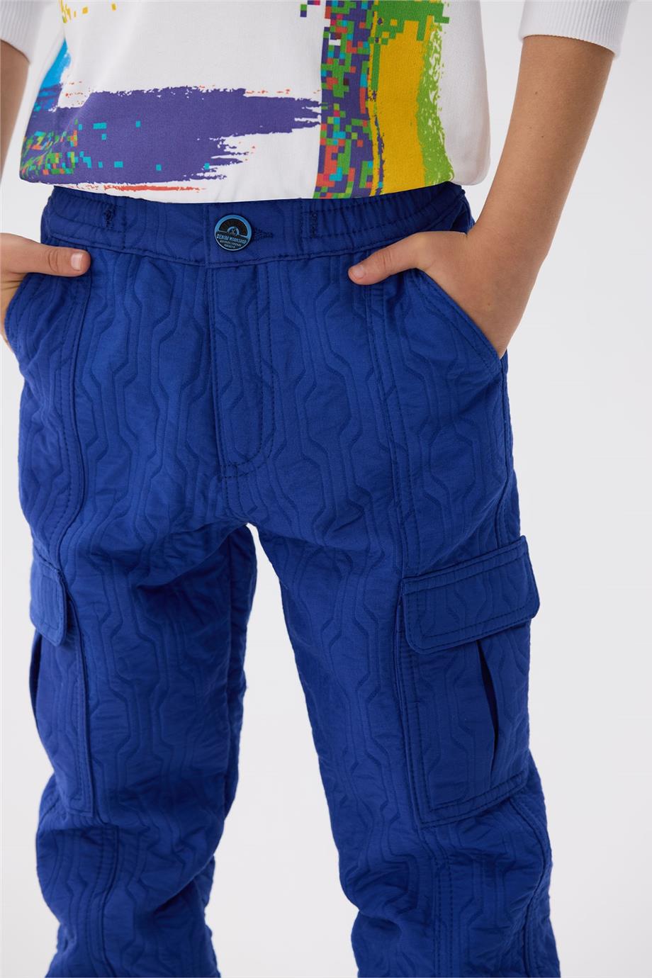 Nebbati Erkek Çocuk Saks Pantolon