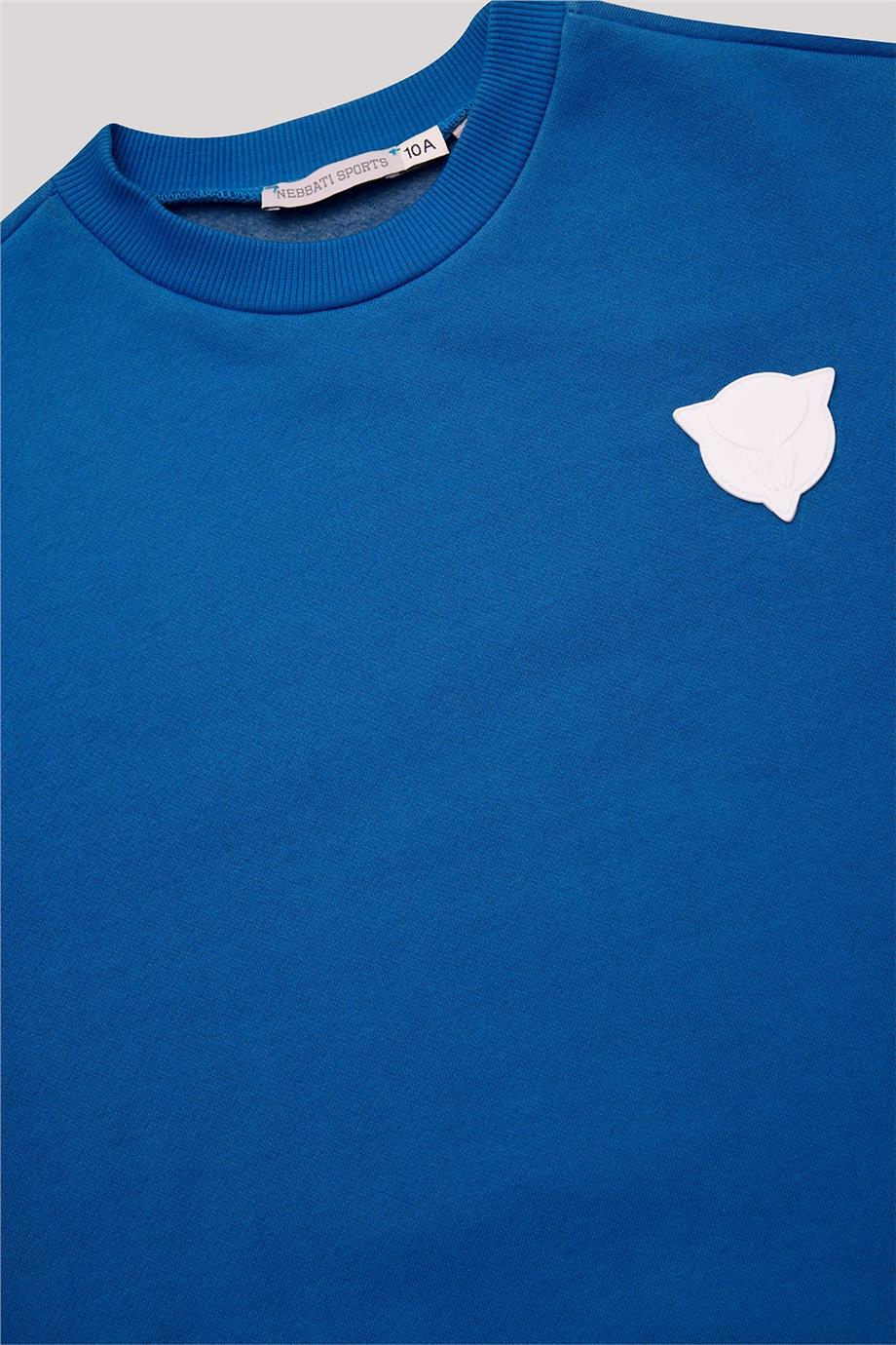 Nebbati Erkek Çocuk Saks Sweatshirt